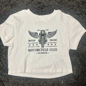 White Motorcycle Club Graphic Tee